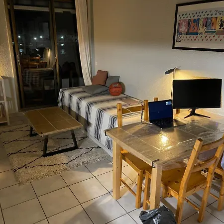Appartement T2 sur Marina avec vue spectaculaire à Le Barcarès Extérieur photo